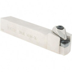 Iscar - DWLN, Left Hand Cut, 95° Lead Angle, 16mm Shank Height x 16mm Shank Width, Negative Rake Indexable Turning Toolholder - 100mm OAL, WNM.. Insert Compatibility, Series Isoturn - USA Tool & Supply