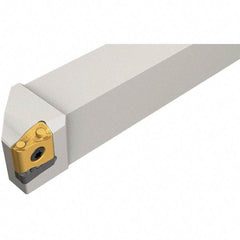 Iscar - SLAN, Left Hand Cut, 32mm Shank Height x 32mm Shank Width, Negative Rake Indexable Turning Toolholder - 170mm OAL, LNMX Insert Compatibility, Series Heliturn - USA Tool & Supply