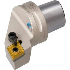 Iscar - Left Hand Cut, Size C6, CNM.. Insert Compatiblity, External Modular Turning & Profiling Cutting Unit Head - 45mm Ctr to Cutting Edge, 65mm Head Length, Through Coolant, Series Isoturn - USA Tool & Supply