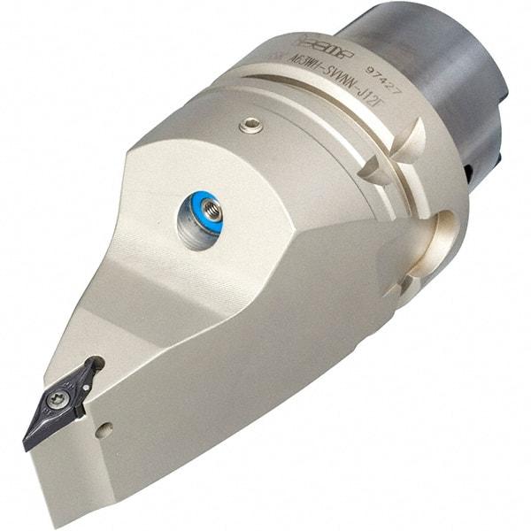 Iscar - PLAN, Right Hand Cut, 32mm Shank Height x 32mm Shank Width, Negative Rake Indexable Turning Toolholder - 170mm OAL, LNMX Insert Compatibility, Series Heliturn - USA Tool & Supply