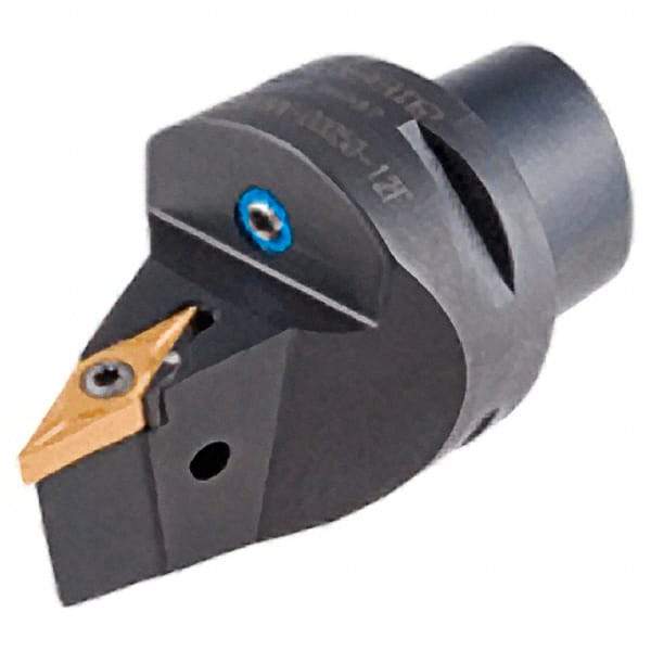 Iscar - Right Hand Cut, Size C4, VN.. Insert Compatiblity, External Modular Turning & Profiling Cutting Unit Head - 50mm Head Length, Through Coolant, Series Isoturn - USA Tool & Supply