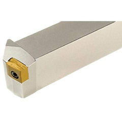 Iscar - SLLN, Left Hand Cut, 25mm Shank Height x 25mm Shank Width, Positive Rake Indexable Turning Toolholder - 150mm OAL, LNMX Insert Compatibility, Series FeedTurn - USA Tool & Supply