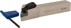 Iscar - DDJN, Right Hand Cut, 93° Lead Angle, 3/4" Shank Height x 3/4" Shank Width, Negative Rake Indexable Turning Toolholder - 4-1/2" OAL, DN..43. Insert Compatibility, Series Isoturn - USA Tool & Supply