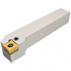 Iscar - PQLC, Right Hand Cut, 16mm Shank Height x 16mm Shank Width, Neutral Rake Indexable Turning Toolholder - 100mm OAL, QCMT Insert Compatibility, Series Isoturn - USA Tool & Supply