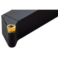 Iscar - SRGC, Left Hand Cut, 16mm Shank Height x 16mm Shank Width, Neutral Rake Indexable Turning Toolholder - 100mm OAL, RC.T Insert Compatibility, Series Isoturn - USA Tool & Supply