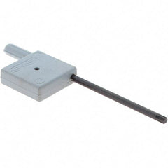 Iscar - TP8 Torx Plus Drive, Flag Handle Driver for Indexable Boring Bars, Drilling, External Turning and Facing - Compatible with Insert Screws - USA Tool & Supply
