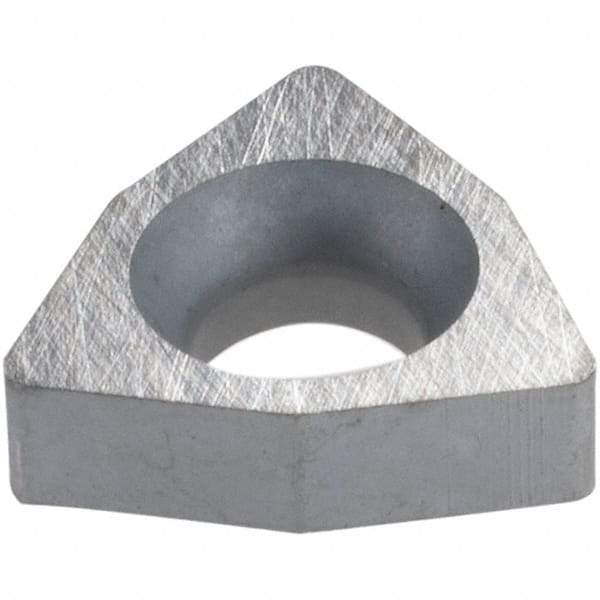 Iscar - 3/8" Inscribed Circle, Trigon Turning Shim for Indexables - RWT Shim Style, Negative Rake, Right Hand Cut - USA Tool & Supply