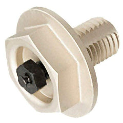 Iscar - Pin-In Hex Coolant Lock Screw Assembly for Indexable Face/Shell Mills - 5/8-18 Thread, For Use with Tool Holders - USA Tool & Supply