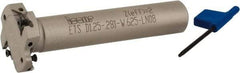 Iscar - Shank Connection, 9/32" Cutting Width, 5/16" Depth of Cut, 1-1/4" Cutter Diam, 2 Tooth Indexable Slotting Cutter - 5/8" Shank Diam, ETS-LN08 Toolholder, LNET Insert, Right Hand Cutting Direction - USA Tool & Supply