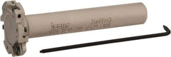 Iscar - Shank Connection, 9/32" Cutting Width, 7/16" Depth of Cut, 1-1/2" Cutter Diam, 3 Tooth Indexable Slotting Cutter - 5/8" Shank Diam, ETS-LN08 Toolholder, LNET Insert, Right Hand Cutting Direction - USA Tool & Supply