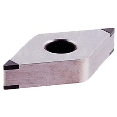 Iscar - DNGG432 M4HF Grade IB25HA PCBN Turning Insert - AlTiN Finish, 55° Diamond, 1/2" Inscr Circle, 3/16" Thick, 1/32" Corner Radius - USA Tool & Supply