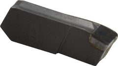 Iscar - 300020GIPA Grade ID5, 3mm Cutting Width Polycrystalline Diamond (PCD) Grooving Insert - 1.8mm Max Depth of Cut, Neutral, 0.2mm Corner Radius, Uncoated - USA Tool & Supply