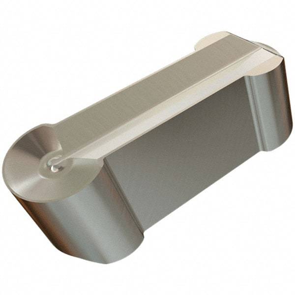 Iscar - 500250GIPA YZ Grade ID5, 5mm Cutting Width Polycrystalline Diamond (PCD) Grooving Insert - 2.5mm Max Depth of Cut, Neutral, 2.5mm Corner Radius, Uncoated - USA Tool & Supply