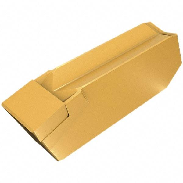 Iscar - 300K020GITM K Grade IB20H, 3mm Cutting Width PCBN Grooving Insert - 0.3mm Max Depth of Cut, Neutral, 0.2mm Corner Radius, Uncoated - USA Tool & Supply