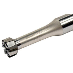 Iscar - Axial Clamp, Straight Shank Modular Reamer Body - 32mm Shank Diam, 60mm Shank Length, 327.1mm OAL, 267.1mm Body Length, 25.4mm Reamer Head Diam Compatibility, Right Hand Cut - USA Tool & Supply