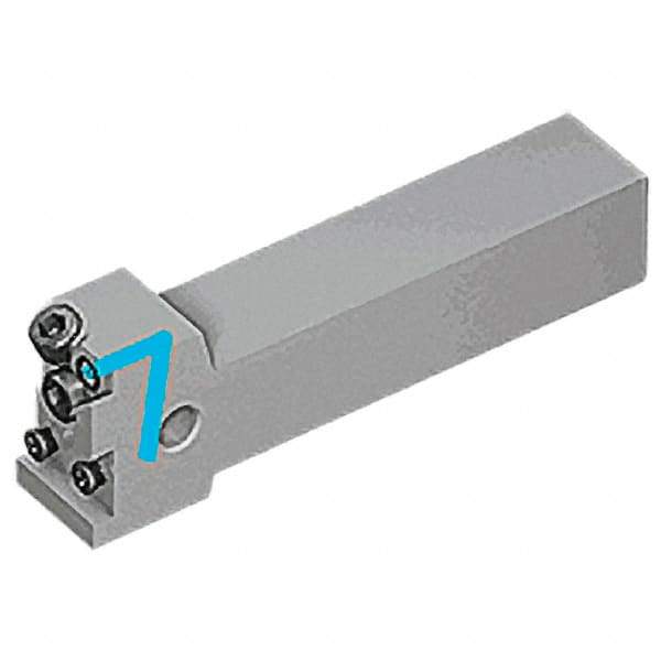 Iscar - MAHP, External, Left Hand, Indexable Grooving Tool Holder - 3/4" Shank Height, 3/4" Shank Width, 5-1/2" OAL, Through Coolant - USA Tool & Supply