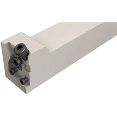 Iscar - MAHP, External, Right Hand, Indexable Grooving Tool Holder - 20mm Shank Height, 20mm Shank Width, 5-1/2" OAL, Through Coolant - USA Tool & Supply