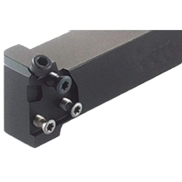Iscar - MAH, External, Left Hand, Indexable Grooving Tool Holder - 32mm Shank Height, 32mm Shank Width, 5-1/2" OAL - USA Tool & Supply