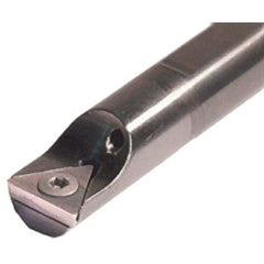 Iscar - 0.689" Min Bore Diam, 8" OAL, 5/8" Shank Diam, E-STFPR Indexable Boring Bar - TP.. 2.. Insert, Screw Holding Method - USA Tool & Supply