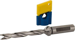 Iscar - 0.335" to 0.351" Diam, 8xD, 2.68" Max Depth, 1/2" Shank Diam, 5.05" OAL, Replaceable-Tip Drill - FCP, ICK, ICK-2M, ICM, ICN, ICP, iCP-2M Insert, 8 Seat Size, 45390168 Toolholder, Series SumoCham - USA Tool & Supply