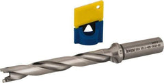 Iscar - 0.512" to 35/64" Diam, 8xD, 4.09" Max Depth, 5/8" Shank Diam, 6.68" OAL, Replaceable-Tip Drill - FCP, ICK, ICK-2M, ICM, ICN, ICP, iCP-2M Insert, 13 Seat Size, 45391018 Toolholder, Series SumoCham - USA Tool & Supply