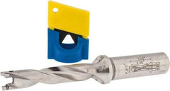 Iscar - 0.472" to 0.488" Diam, 5xD, 2.36" Max Depth, 5/8" Shank Diam, 4.92" OAL, Replaceable-Tip Drill - FCP, ICK, ICK-2M, ICM, ICN, ICP, iCP-2M Insert, 12 Seat Size, 45391299 Toolholder, Series SumoCham - USA Tool & Supply