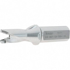 Iscar - 0.827" to 0.862" Diam, 1.5xD, 1.26" Max Depth, 1" Shank Diam, 4-3/4" OAL, Replaceable-Tip Drill - FCP, ICK, ICK-2M, ICM, ICN, ICP, iCP-2M Insert, 21 Seat Size, 45391356 Toolholder, Series SumoCham - USA Tool & Supply