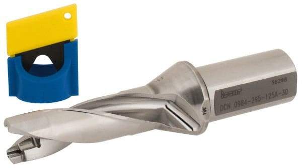 Iscar - 0.984" to 1.02" Diam, 3xD, 2.95" Max Depth, 1-1/4" Shank Diam, 6.87" OAL, Replaceable-Tip Drill - FCP, ICK, ICK-2M, ICM, ICN, ICP, iCP-2M Insert, 25 Seat Size, 45391372 Toolholder, Series SumoCham - USA Tool & Supply