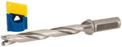 Iscar - 0.591" to 5/8" Diam, 8xD, 4.72" Max Depth, 3/4" Shank Diam, 7.63" OAL, Replaceable-Tip Drill - FCP, ICK, ICK-2M, ICM, ICN, ICP, iCP-2M Insert, 15 Seat Size, 45391711 Toolholder, Series SumoCham - USA Tool & Supply