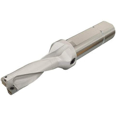 Iscar - 2.95" Max Drill Depth, 3xD, 25mm Diam, Indexable Insert Drill - 2 Inserts, 1-1/4" Shank Diam, Straight Shank - USA Tool & Supply