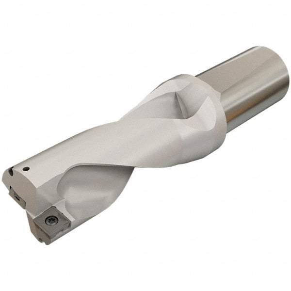 Iscar - 102mm Max Drill Depth, 2xD, 51mm Diam, Indexable Insert Drill - 2 Inserts, 40mm Shank Diam, Whistle Notch Shank - USA Tool & Supply