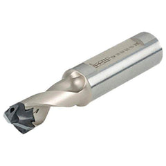 Iscar - 0.394 to 0.429" Diam, 1.5xD, 0.59" Max Depth, 5/8" Shank Diam, 3.11" OAL, Replaceable Tip Drill - IDK, IDM, IDN, IDP Insert, 10 Seat Size, DSM Toolholder, Series ChamDrillJet - USA Tool & Supply