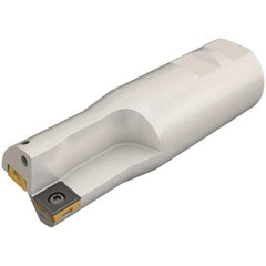 Iscar - 0.88" Max Drill Depth, 1xD, 7/8" Diam, Indexable Insert Drill - 2 Inserts, 1" Shank Diam, Straight Shank - USA Tool & Supply