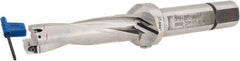 Iscar - 2-3/4" Max Drill Depth, 4xD, 11/16" Diam, Indexable Insert Drill - 2 Inserts, 3/4" Shank Diam, Straight Shank - USA Tool & Supply