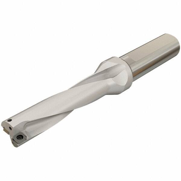 Iscar - 60mm Max Drill Depth, 4xD, 15mm Diam, Indexable Insert Drill - 2 Inserts, 20mm Shank Diam, Whistle Notch Shank - USA Tool & Supply