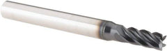 Iscar - 5mm, 5 Flute, Single End, Solid Carbide, 0.2mm Corner Radius End Mill - 57mm OAL, Right Hand Flute, 11mm LOC, Right Hand Cut - USA Tool & Supply