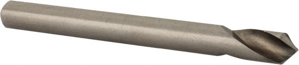 Value Collection - 1/4" Body Diam, 90°, 70.1mm OAL, Cobalt Spotting Drill - USA Tool & Supply