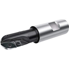 Walter - 20mm Cut Diam, 28mm Max Depth of Cut, 20mm Shank Diam, 110mm OAL, Indexable Ball Nose End Mill - 22,200 Max RPM - USA Tool & Supply