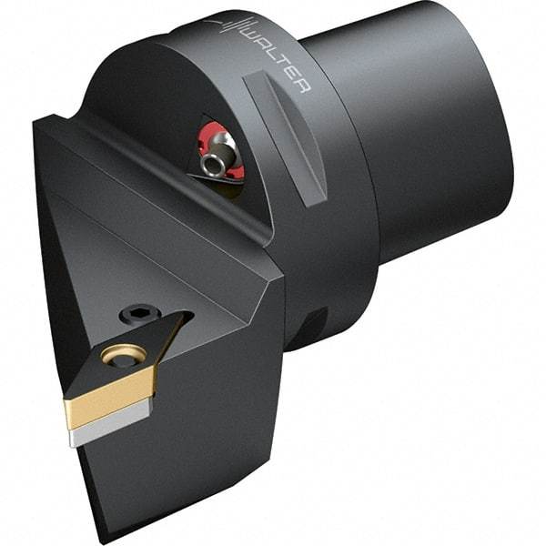 Walter - 93° Lead Angle, Indexable Turning Toolholder - 103mm OAL, Series PVJB-CAPTO-AUSSEN - USA Tool & Supply