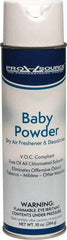 PRO-SOURCE - 10 oz Aerosol Can Fabric Deodorizer - Spray, Powder Scent - USA Tool & Supply