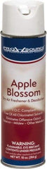 PRO-SOURCE - 10 oz Aerosol Can Fabric Deodorizer - Spray, Apple Scent - USA Tool & Supply