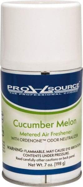 PRO-SOURCE - 7 oz Aerosol Can Air Freshener - Spray, Melon Scent - USA Tool & Supply