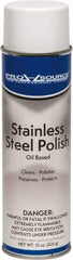 PRO-SOURCE - 15 Fluid Ounce Metal Cleaner - Aerosol Can - USA Tool & Supply