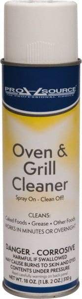 PRO-SOURCE - 18 oz Grill & Oven Cleaner - Comes in Aerosol Can - USA Tool & Supply