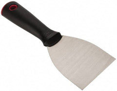 Hyde Tools - 3" Wide Carbon Steel Taping Knife - Flexible, Polypropylene Handle - USA Tool & Supply