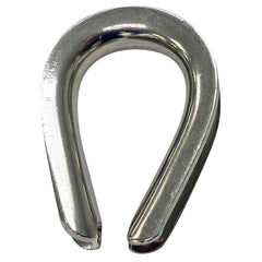 Crosby - Wire Rope Hardware & Accessories; Type: Wire Rope Thimble ; For Rope Diameter: 1/4 (Inch); Type: Wire Rope Thimble - Exact Industrial Supply