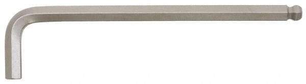 Paramount - 10mm Hex, Long Arm, Ball End Hex Key - 6-45/64" OAL, Steel, Metric System of Measurement - USA Tool & Supply