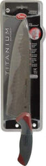 Clauss - 10" Long Blade, Stainless Steel, Fine Edge, Chef's Knife - 15" OAL, ABS & TPR Handle - USA Tool & Supply