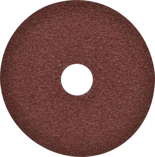 DeWALT - 4-1/2" Diam 7/8" Hole 36 Grit Fiber Disc - Aluminum Oxide, 13,300 Max RPM - USA Tool & Supply