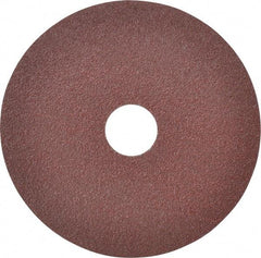 DeWALT - 4-1/2" Diam 7/8" Hole 60 Grit Fiber Disc - Aluminum Oxide, 13,300 Max RPM - USA Tool & Supply